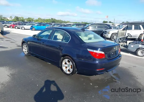 2008 BMW 528I z USA, uszkodzony, nr VIN WBANU53558CT11557